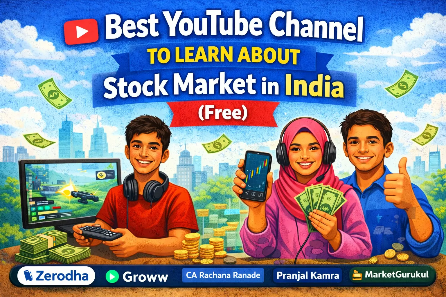 Best YouTube Channel to Learn About Stock Market in India Free
