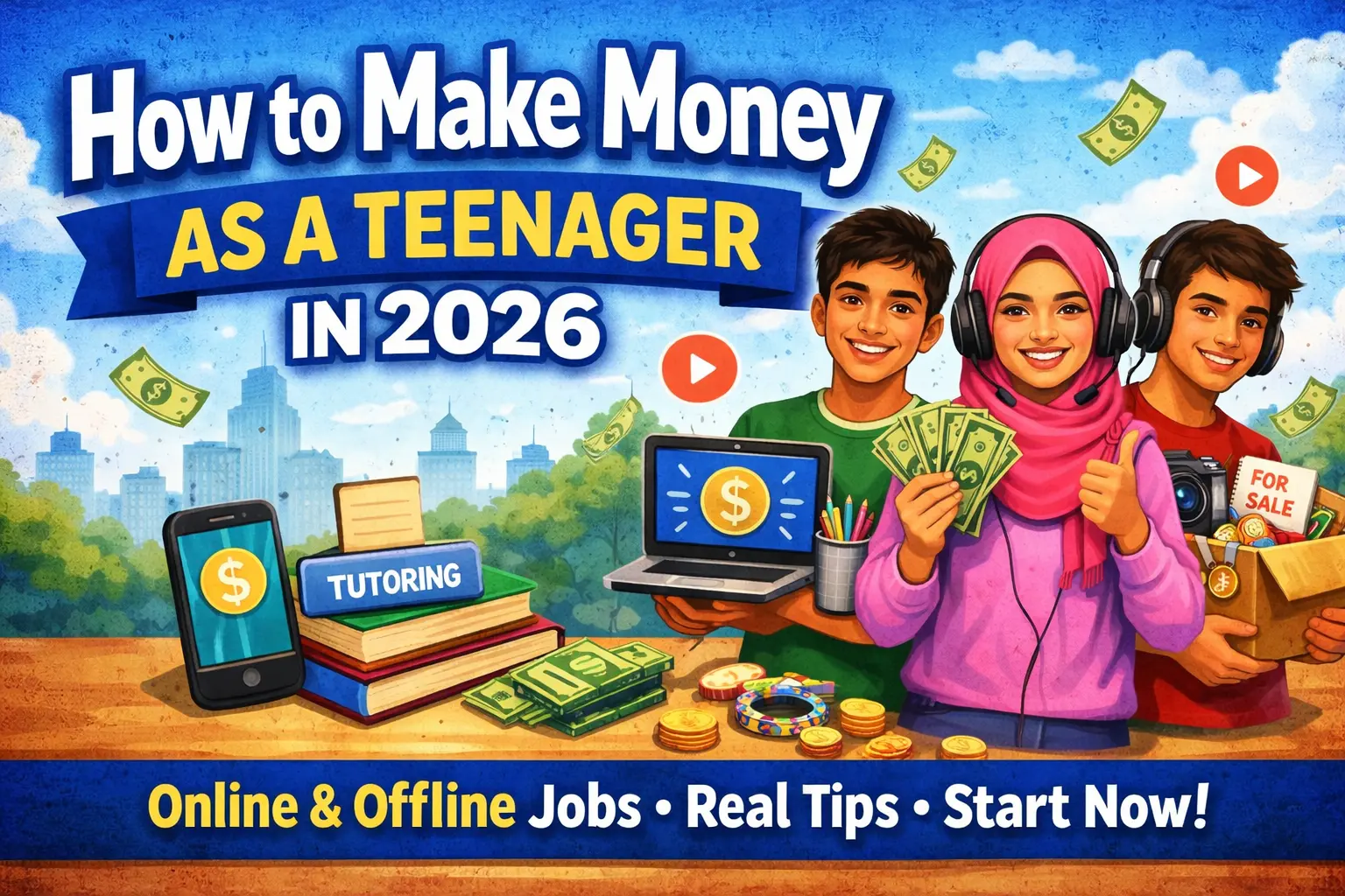 How to Make Money as a Teenager