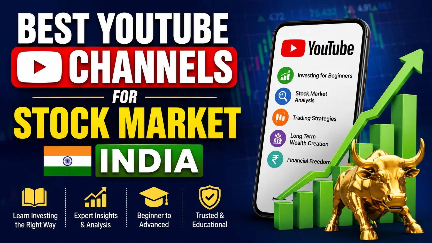 Best YouTube Channels for Stock Market India