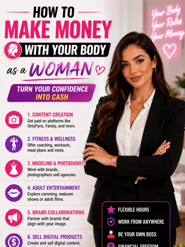 How to Make Money With Your Body as a Woman